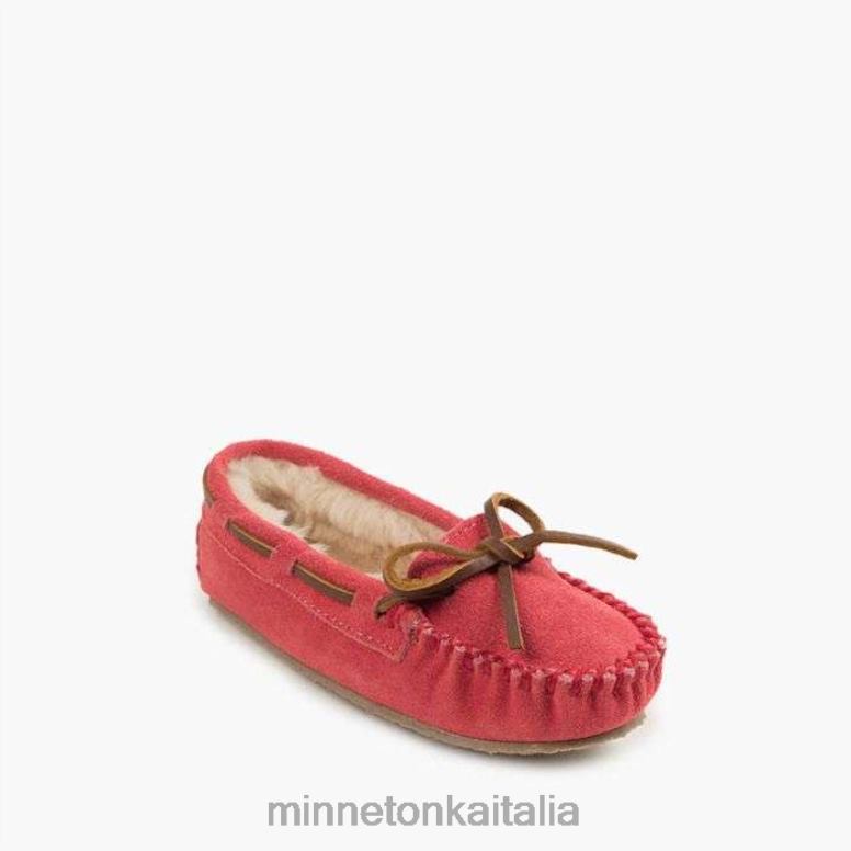 Minnetonka Cassie bambini rosa caldo calzature R864L495