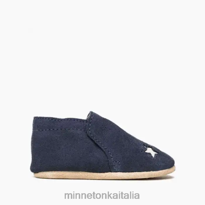 Minnetonka stivaletto da neonato con stella bambini Marina Militare calzature R864L475