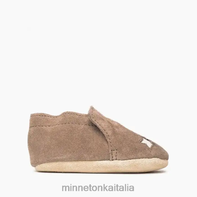 Minnetonka stivaletto da neonato con stella bambini grigio calzature R864L474