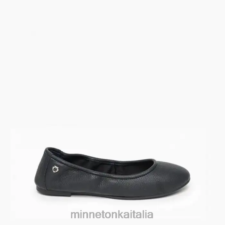 Minnetonka Anna donne nero calzature R864L110