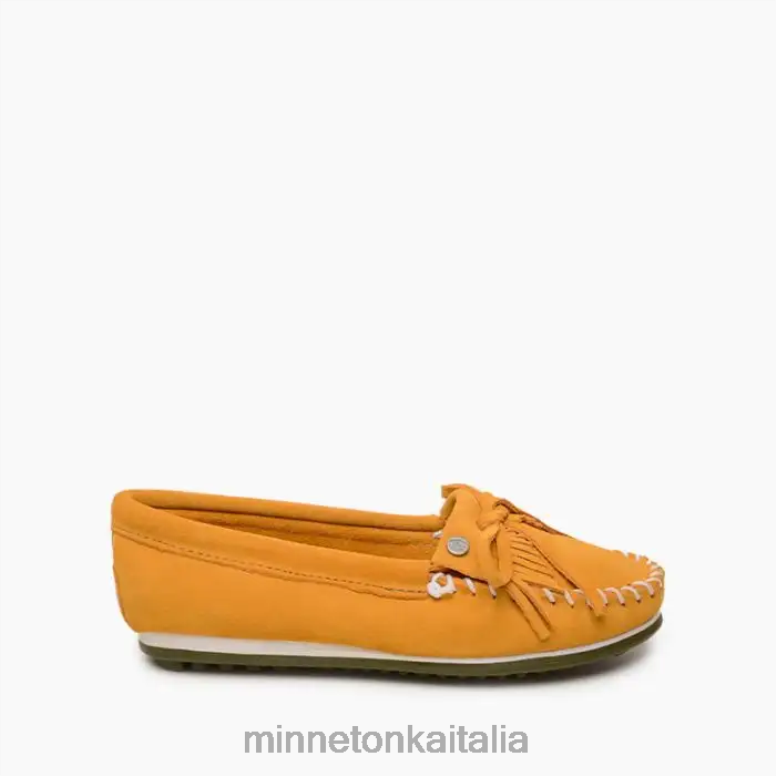 Minnetonka Kilty Plus in edizione limitata donne zafferano calzature R864L151
