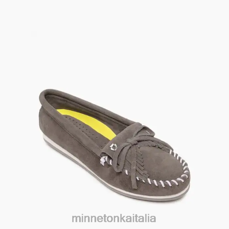 Minnetonka Kilty più donne grigio calzature R864L59