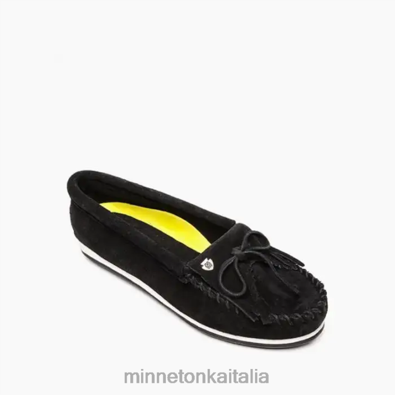 Minnetonka Kilty più donne nero calzature R864L56
