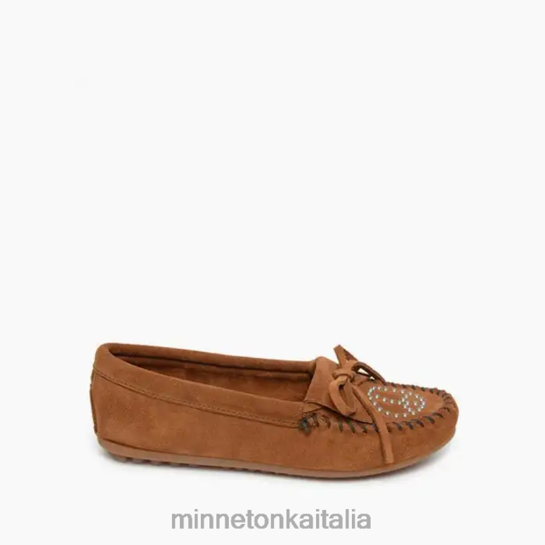 Minnetonka pace moc donne marrone calzature R864L124