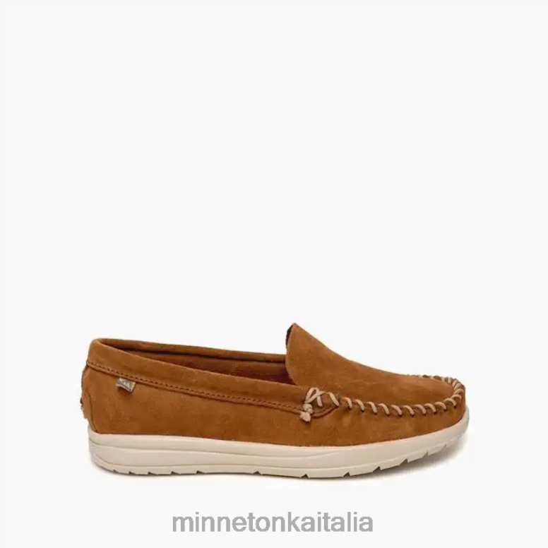 Minnetonka scopri il classico donne marrone calzature R864L67
