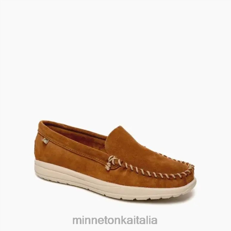 Minnetonka scopri il classico donne marrone calzature R864L67