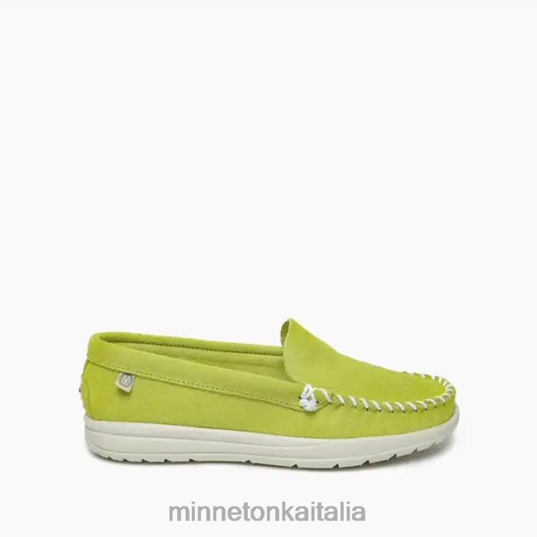 Minnetonka scopri il classico donne verde agrumi calzature R864L68