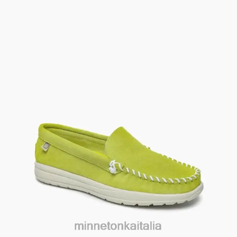 Minnetonka scopri il classico donne verde agrumi calzature R864L68