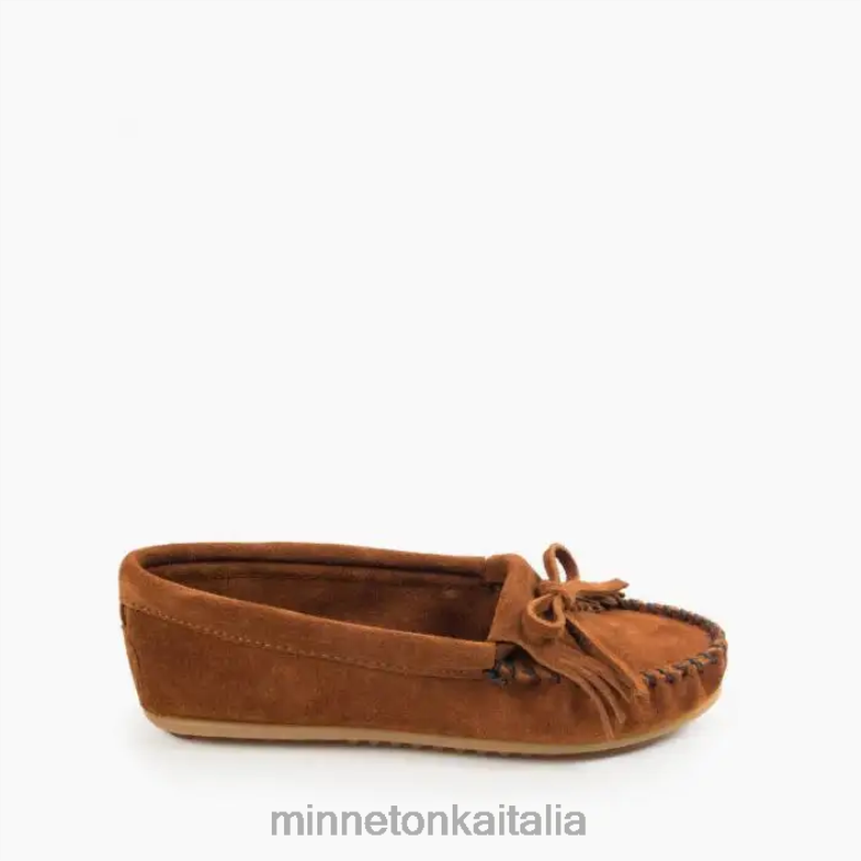 Minnetonka suola rigida Kilty donne marrone calzature R864L73