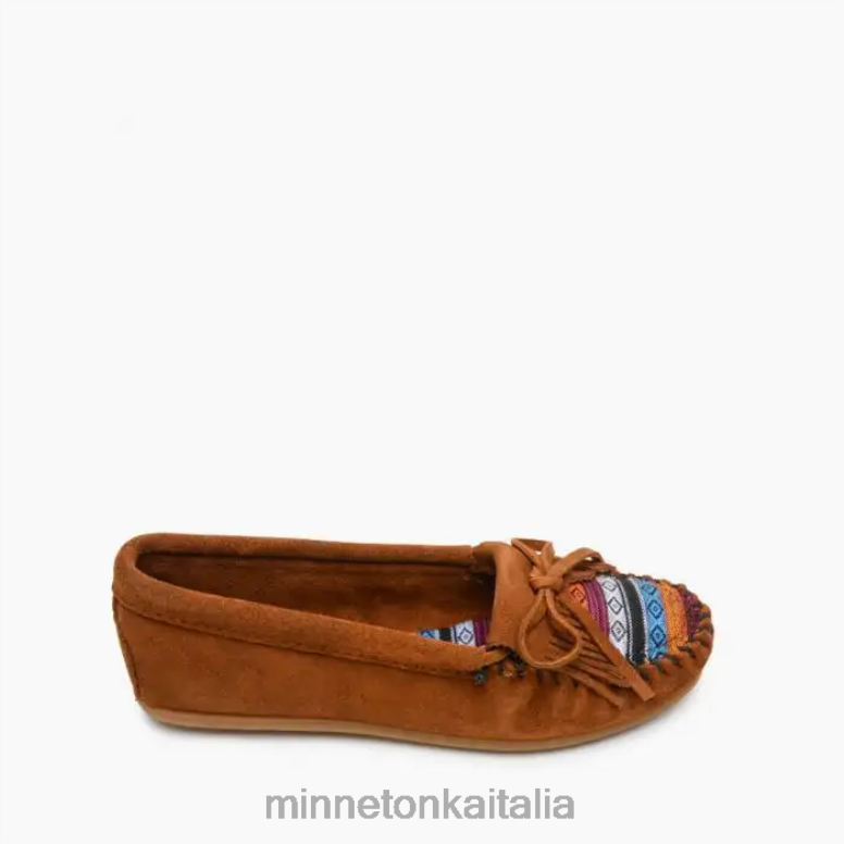 Minnetonka suola rigida Kilty donne tessuto dell'Arizona calzature R864L71