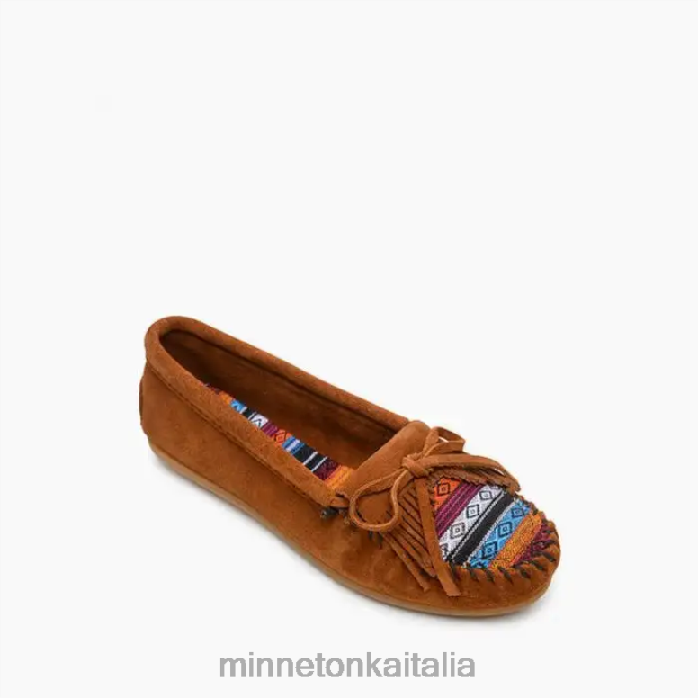Minnetonka suola rigida Kilty donne tessuto dell'Arizona calzature R864L71