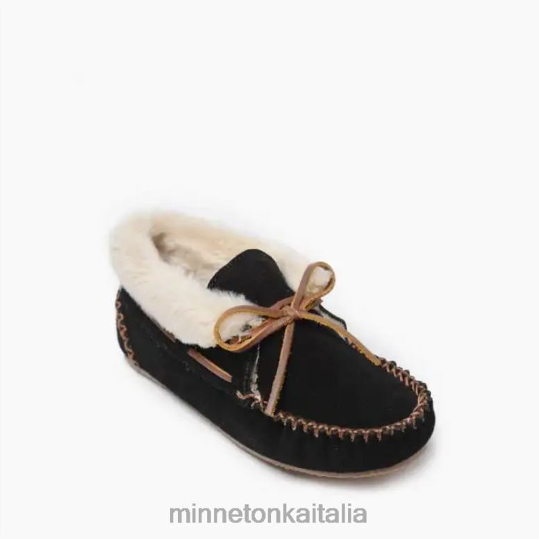 Minnetonka Chrissy donne nero calzature R864L229