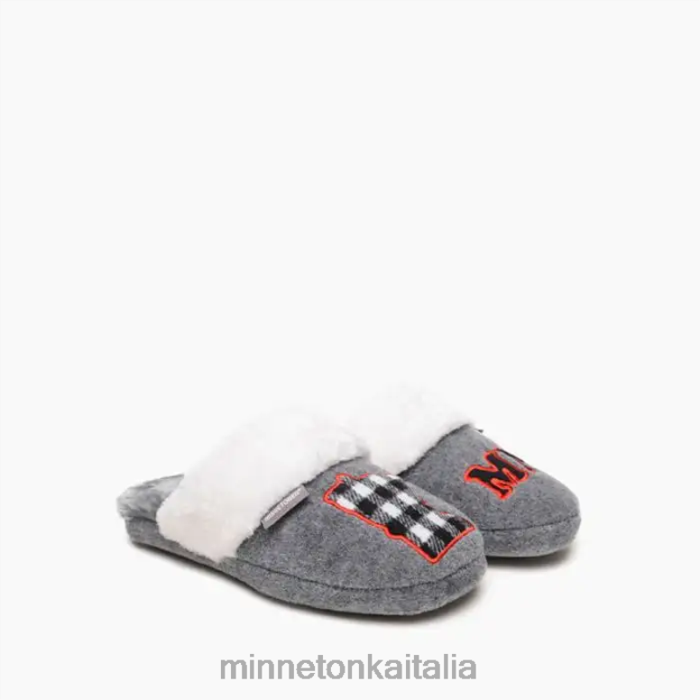 Minnetonka Minny donne grigio calzature R864L253
