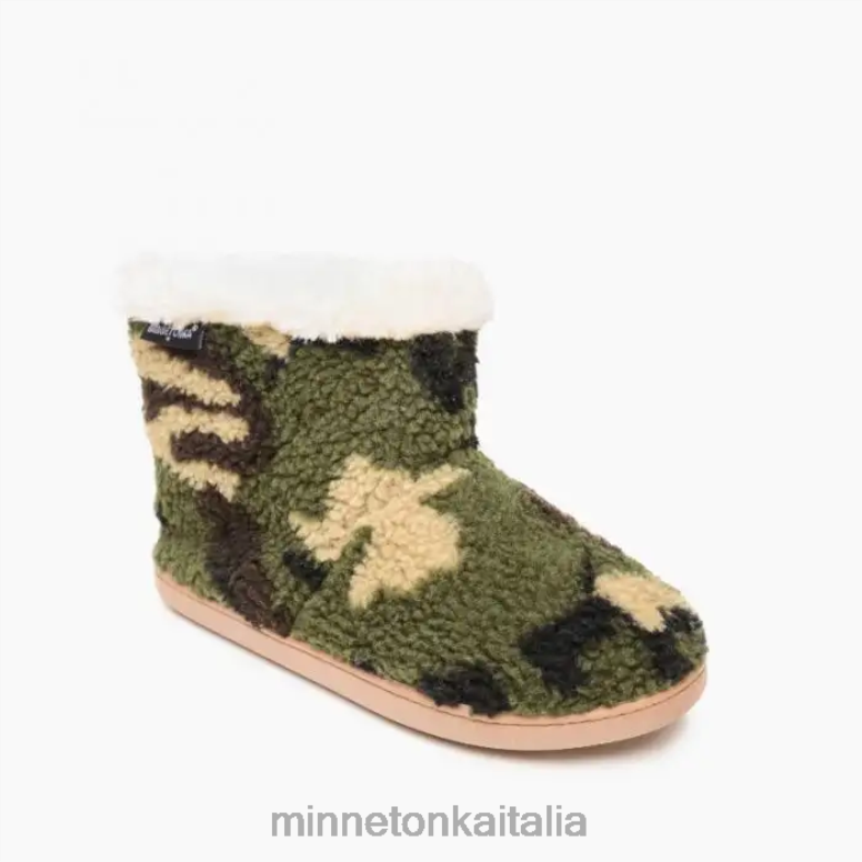 Minnetonka betty donne stampa mimetica calzature R864L241