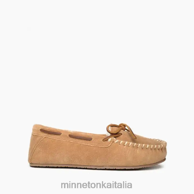 Minnetonka comodo mocassino donne cannella calzature R864L264