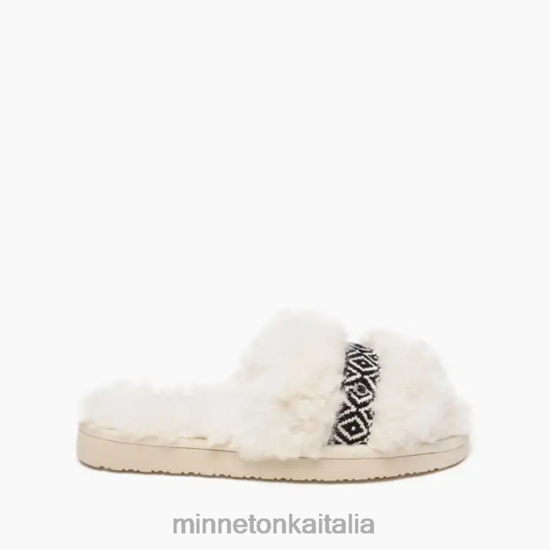 Minnetonka eva donne crema calzature R864L268