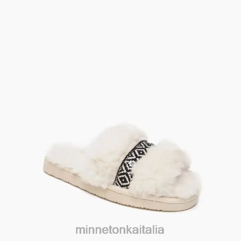 Minnetonka eva donne crema calzature R864L268