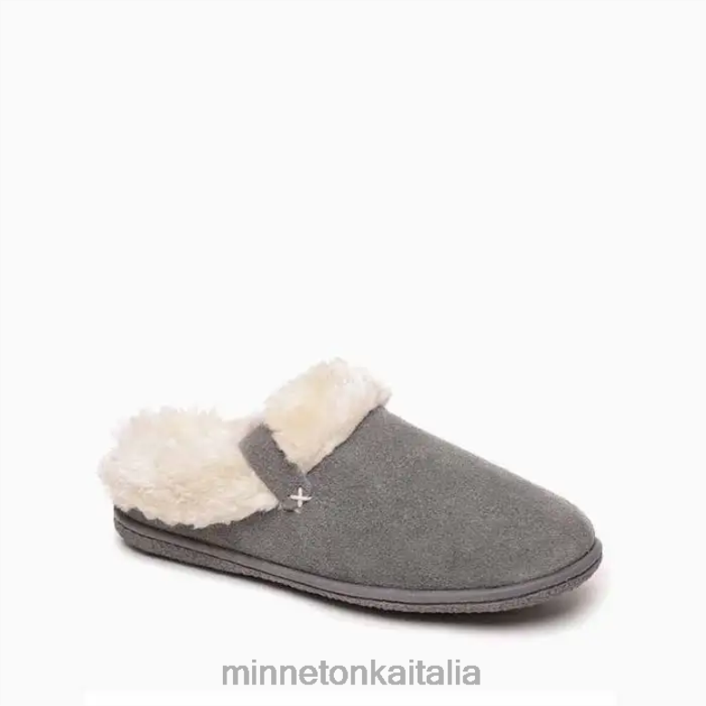 Minnetonka graffio sul colletto del campo donne grigio calzature R864L257