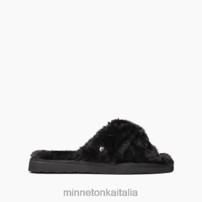 Minnetonka lilly donne nero calzature R864L280