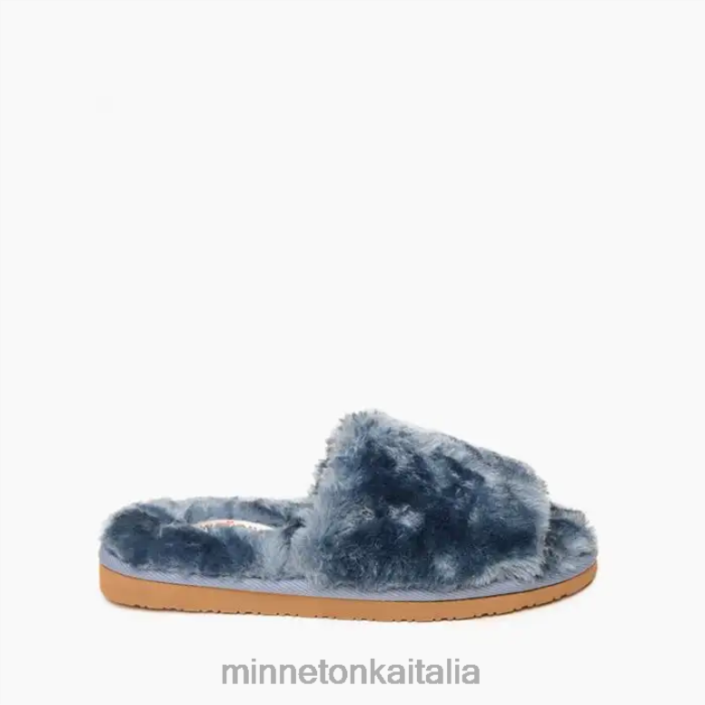 Minnetonka lolo donne blu calzature R864L285
