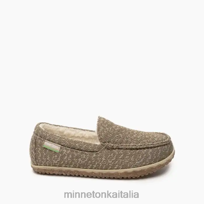 Minnetonka olmo ecologico donne abbronzatura calzature R864L262