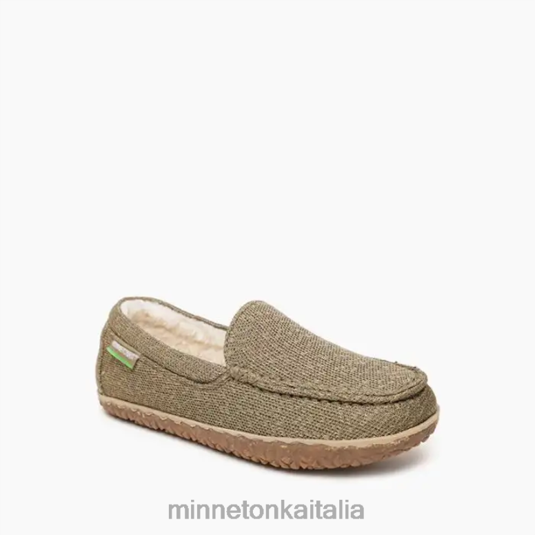 Minnetonka olmo ecologico donne abbronzatura calzature R864L262