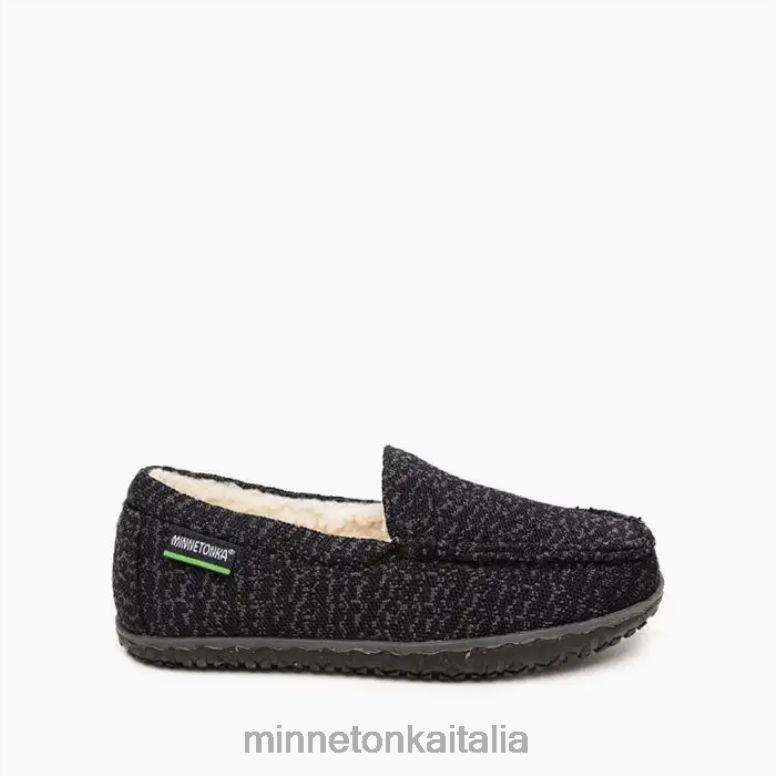 Minnetonka olmo ecologico donne nero calzature R864L260