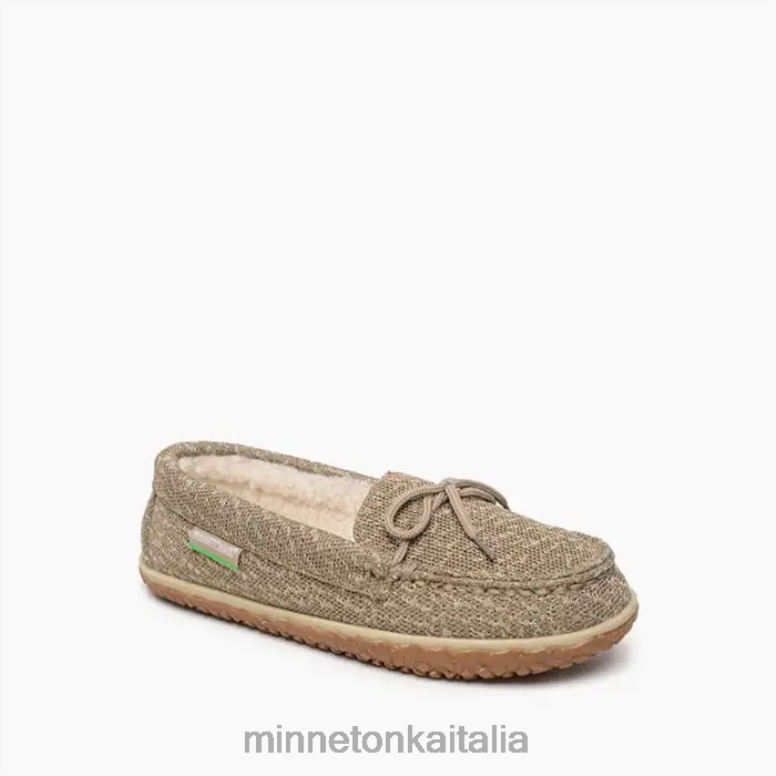 Minnetonka quercia ecologica donne abbronzatura calzature R864L267
