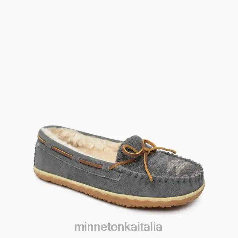 Minnetonka tiglio donne grigio calzature R864L129