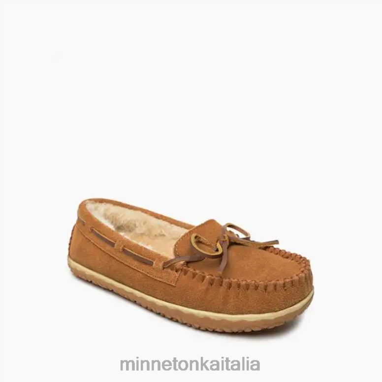 Minnetonka tiglio donne marrone calzature R864L126