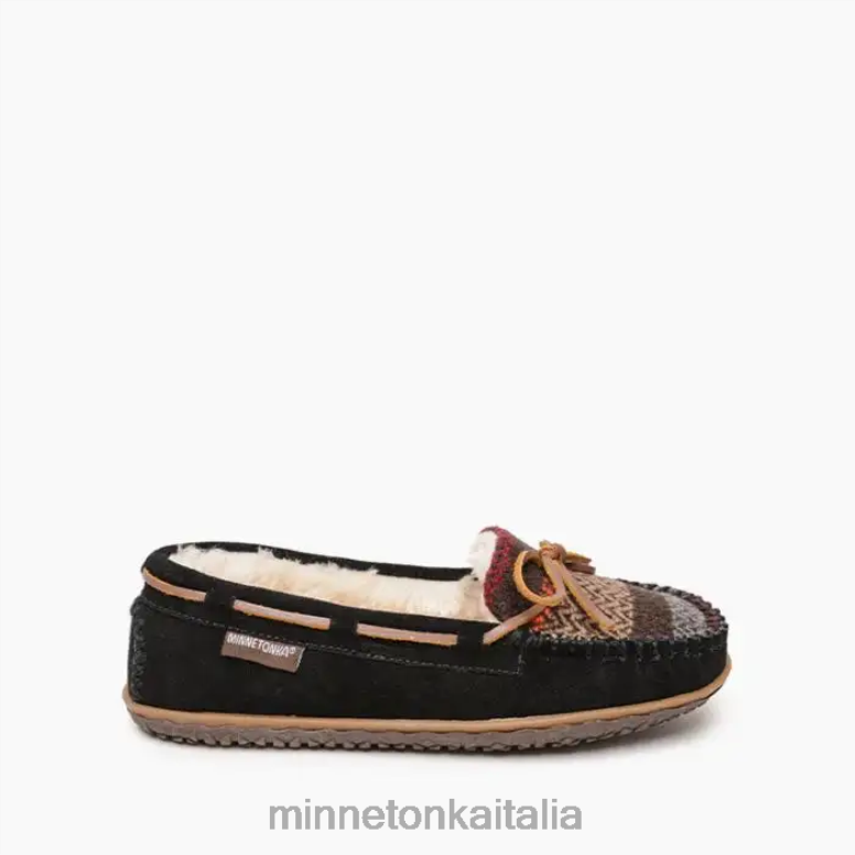Minnetonka tiglio donne nero multiplo calzature R864L125