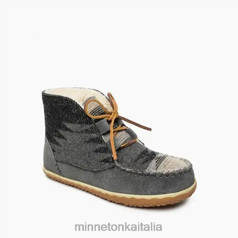 Minnetonka torre donne grigio calzature R864L16