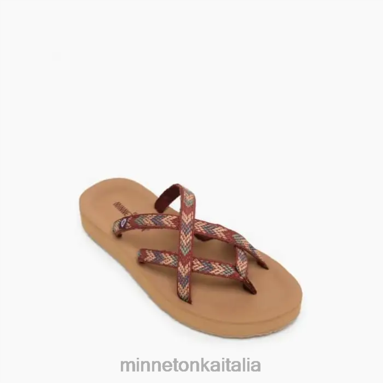 Minnetonka Hanna donne marrone calzature R864L180