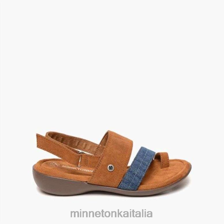 Minnetonka Salma donne marrone calzature R864L173