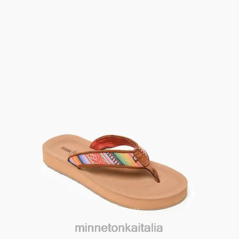 Minnetonka ehi donne striscia di frisco calzature R864L187