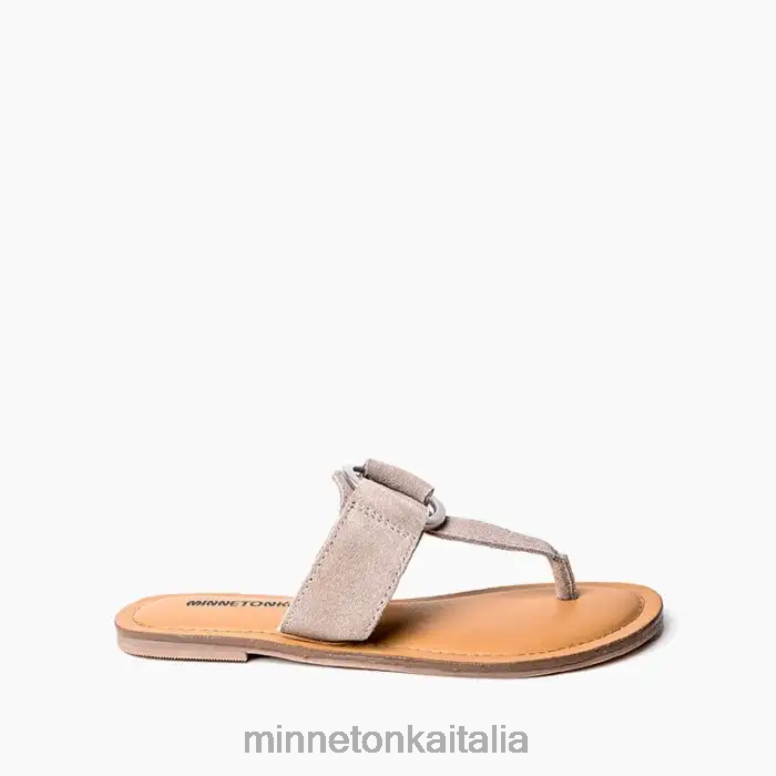 Minnetonka fairlea donne semplicemente tortora calzature R864L184