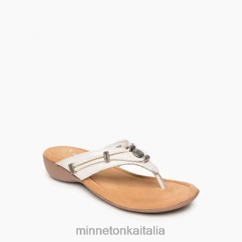 Minnetonka silverthorne 360 donne bianco calzature R864L163