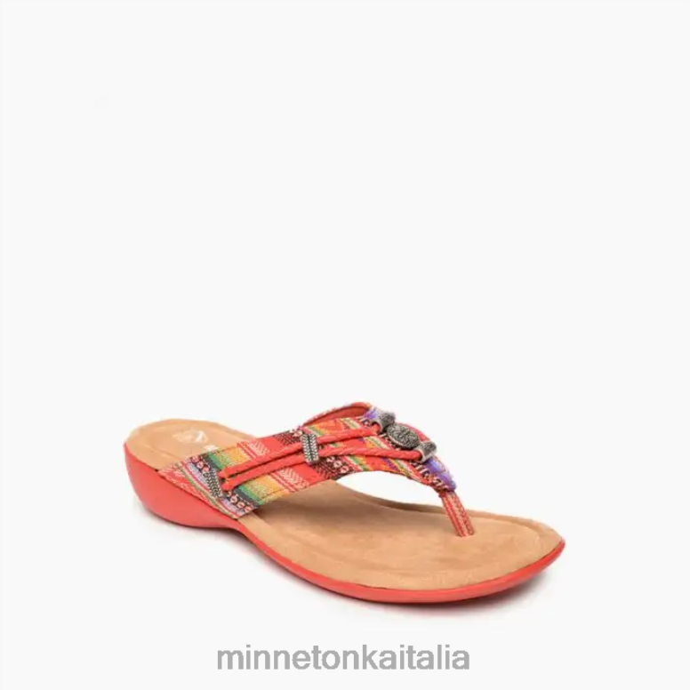 Minnetonka silverthorne 360 donne striscia di frisco calzature R864L157