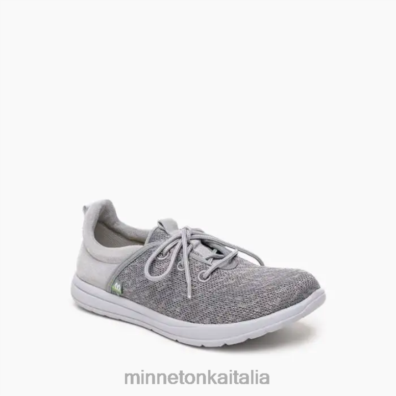 Minnetonka eco di nuovo donne grigio calzature R864L317