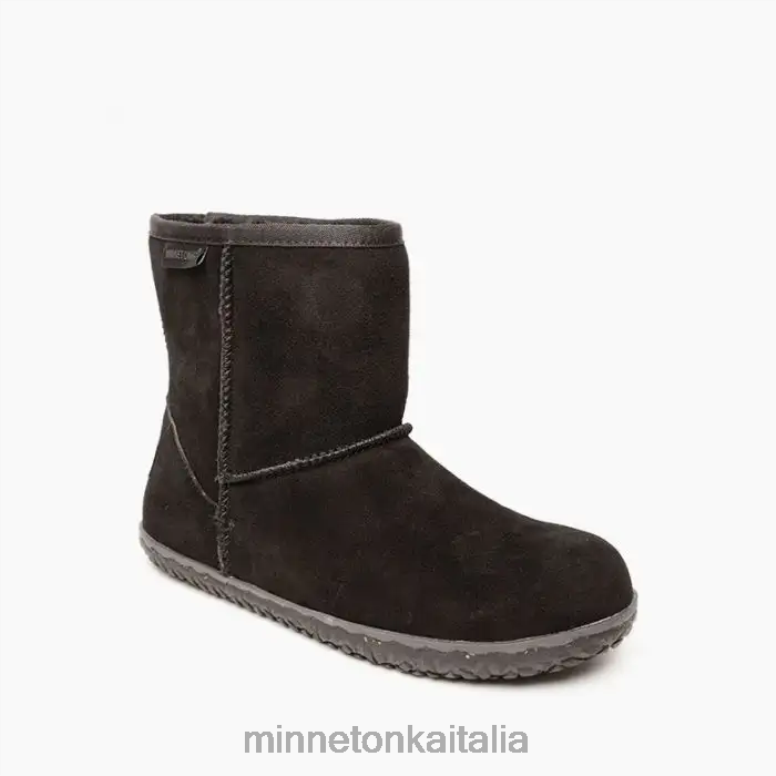 Minnetonka avvio posteriore donne nero calzature R864L53