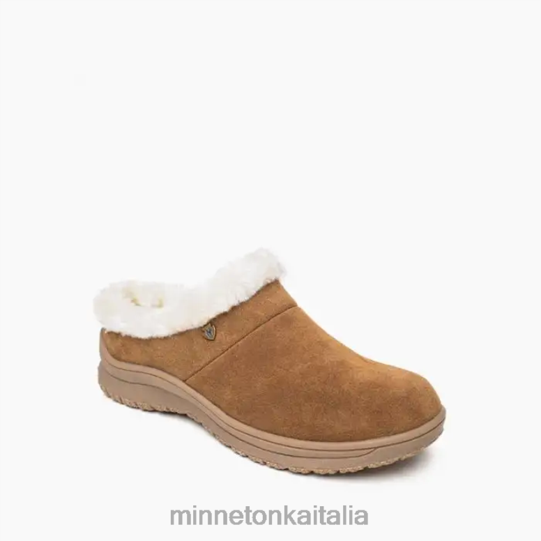 Minnetonka emerson donne marrone polvere calzature R864L45