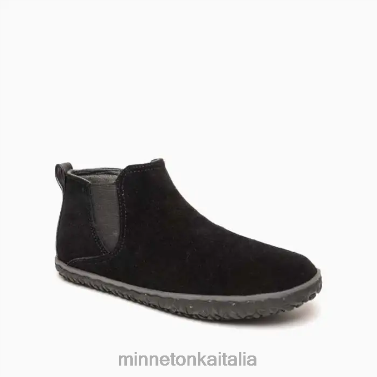 Minnetonka stivale Chelsea donne nero calzature R864L55