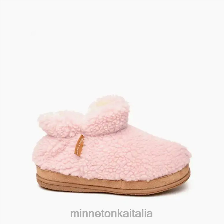Minnetonka stivaletto brekyn donne rosa calzature R864L298