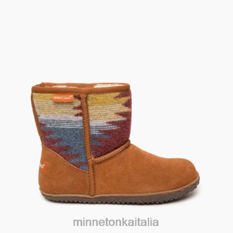 Minnetonka tali donne marrone multiplo calzature R864L47