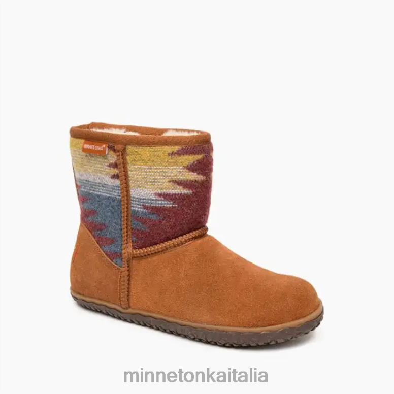 Minnetonka tali donne marrone multiplo calzature R864L47