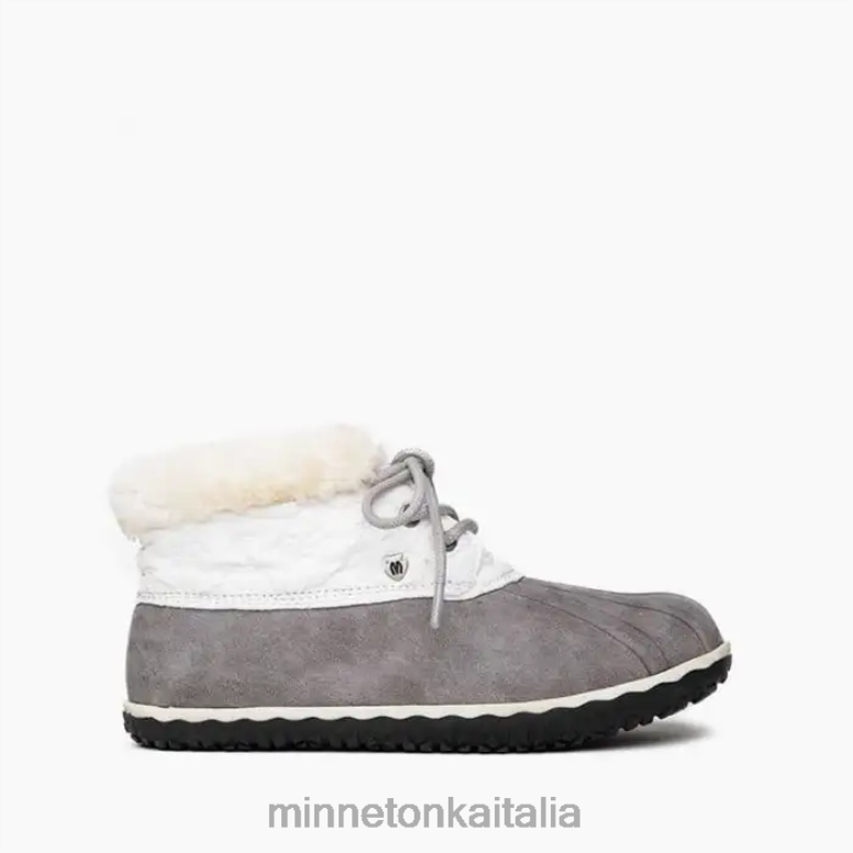 Minnetonka tega donne grigio calzature R864L52