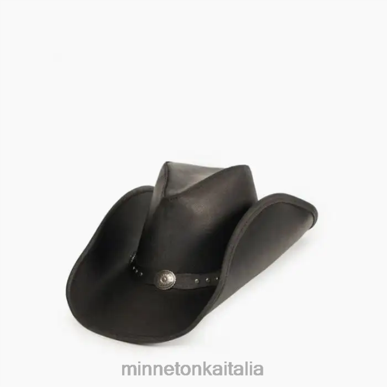 Minnetonka cappello da tizio Silverton unisex nero Accessori R864L526