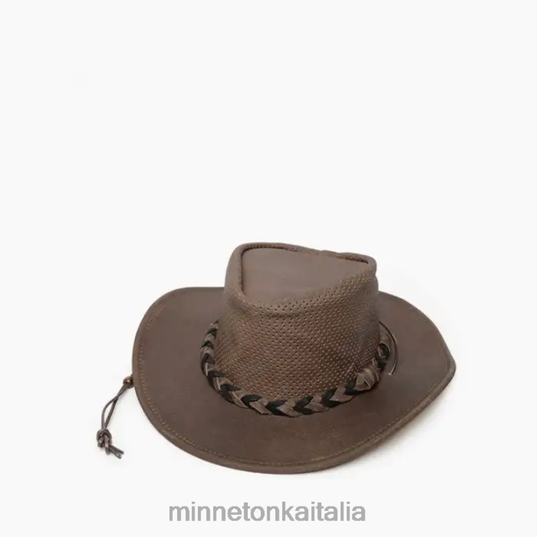 Minnetonka il flusso d'aria si ripiega nell'entroterra unisex abbronzatura affumicata Accessori R864L523