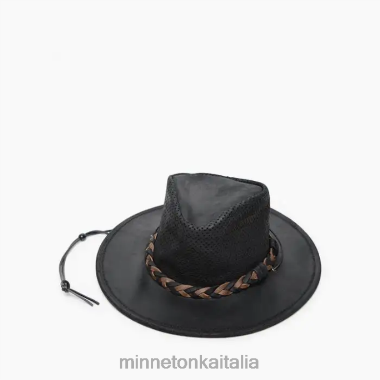 Minnetonka il flusso d'aria si ripiega nell'entroterra unisex nero Accessori R864L521
