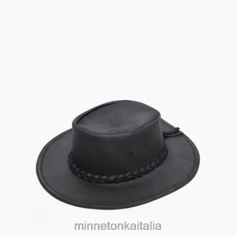 Minnetonka piegare il cappello unisex nero Accessori R864L512